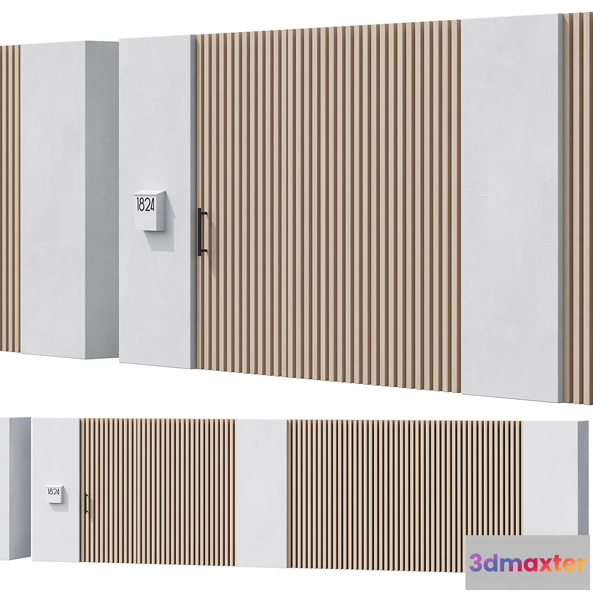 788100 - 044_Modern Fence 02 00 - No.2