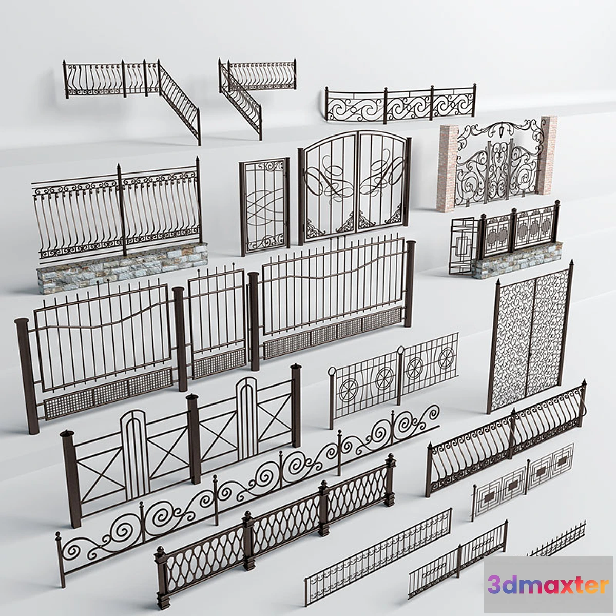 814626 - Wrought iron fences - No.2