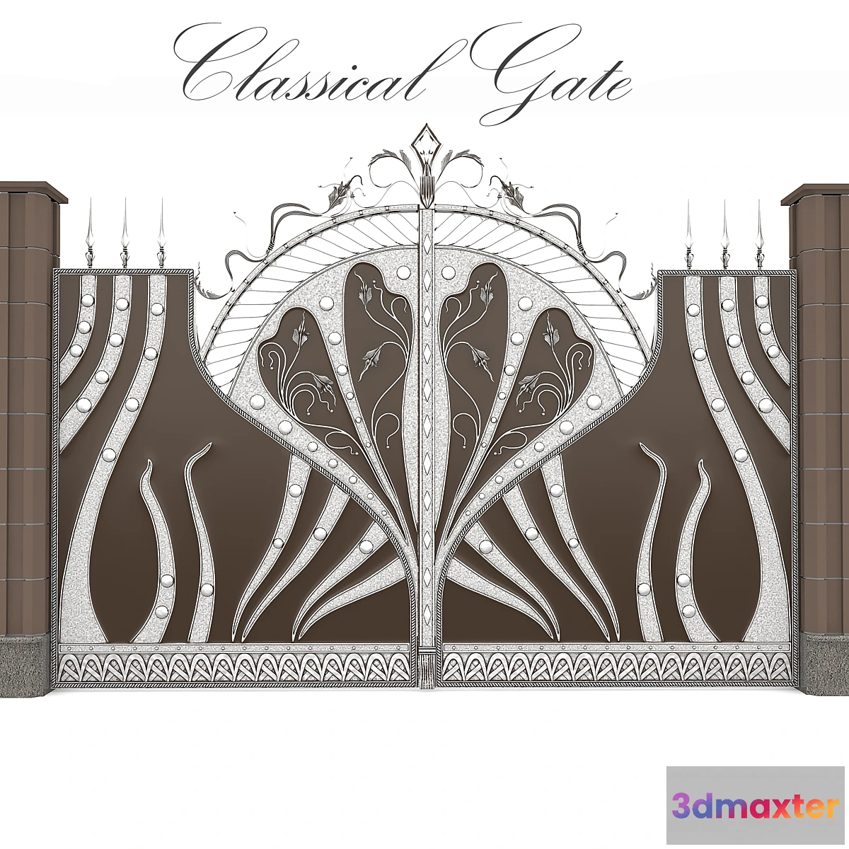 896774 - Classical forged gate - No.3