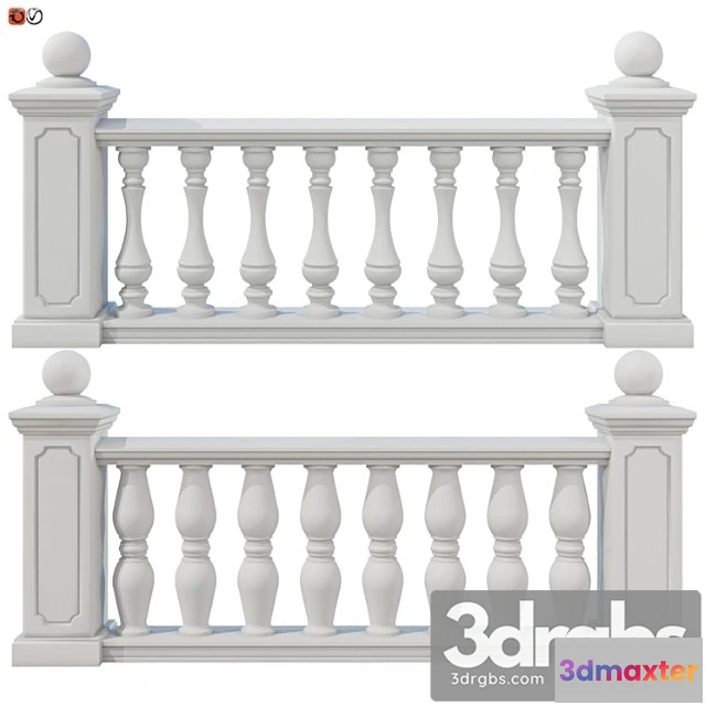 906724 - Balustrade Classic Set 4