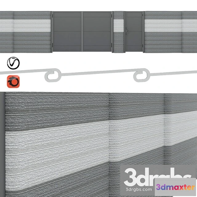 906746 - Craft Fence Columnar