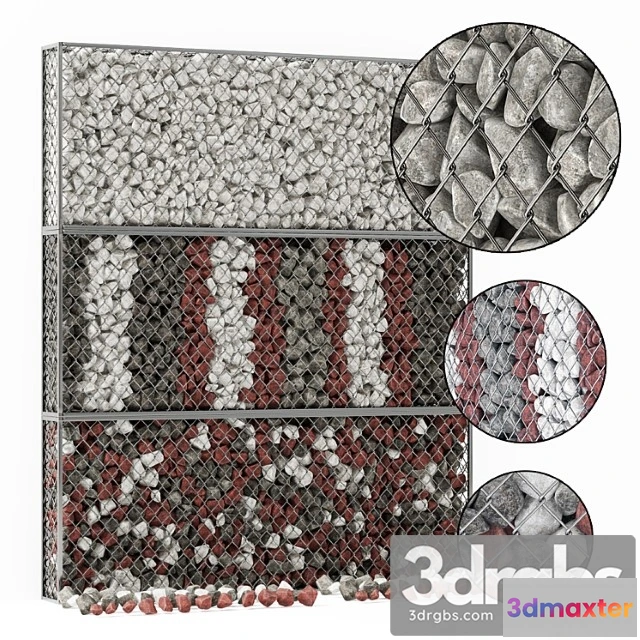 906862 - Gabion Medium Stone Color