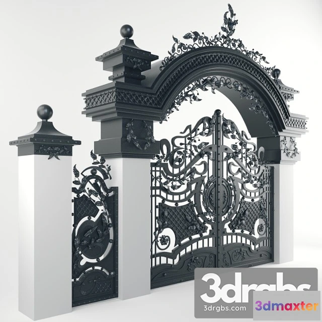 906870 - Gate Forged Arched