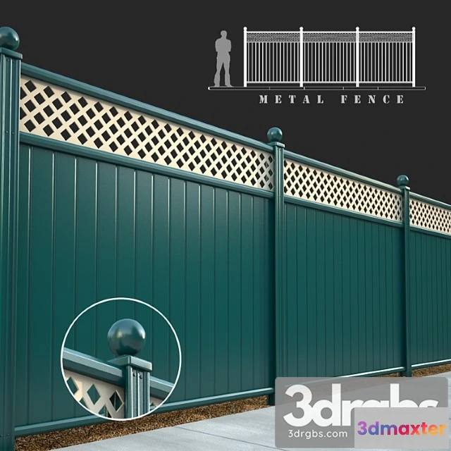 906906 - Metal Fence