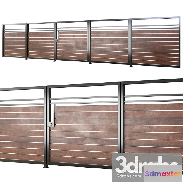 906918 - Modern Fence 3