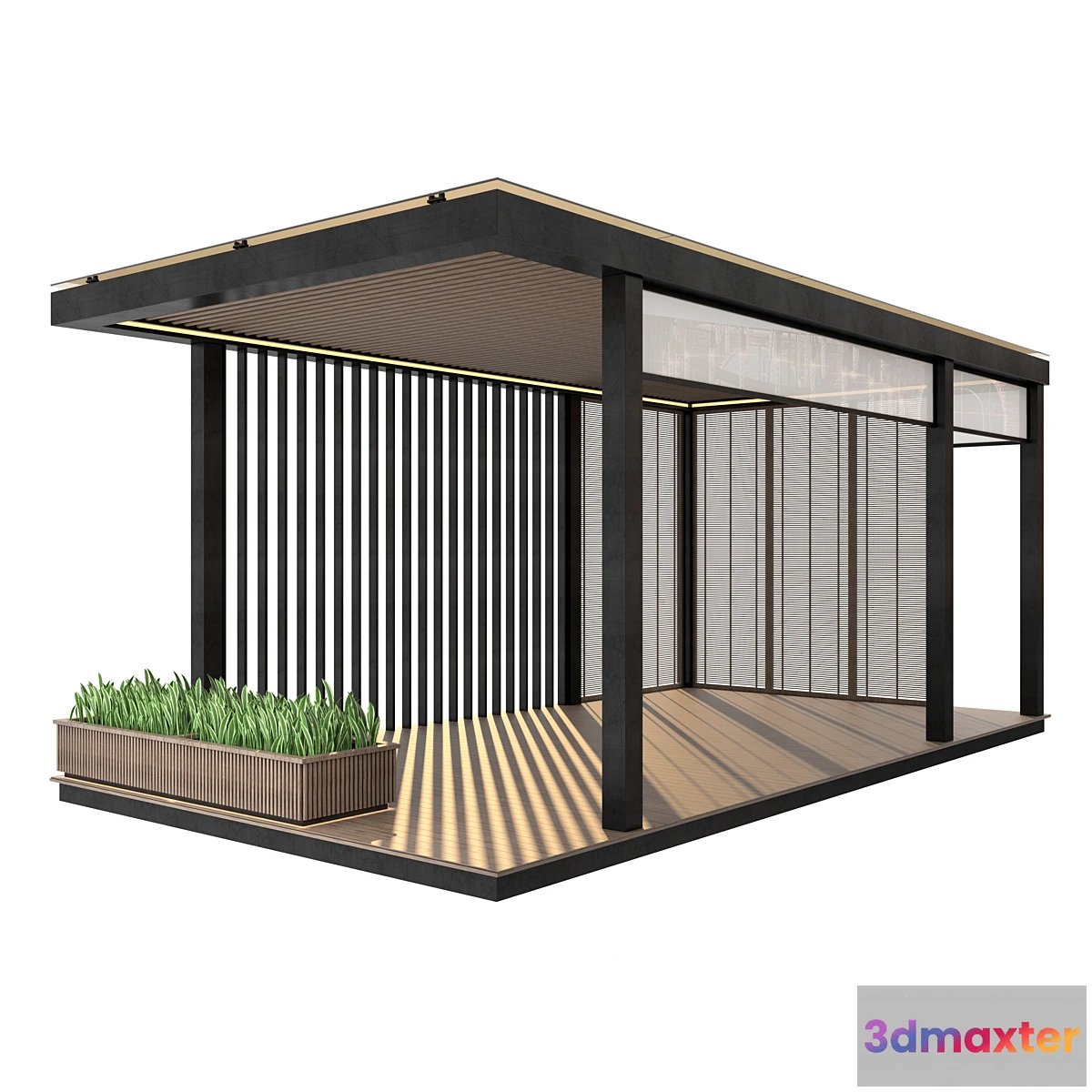 1392016 - Pergola 12 3D Max