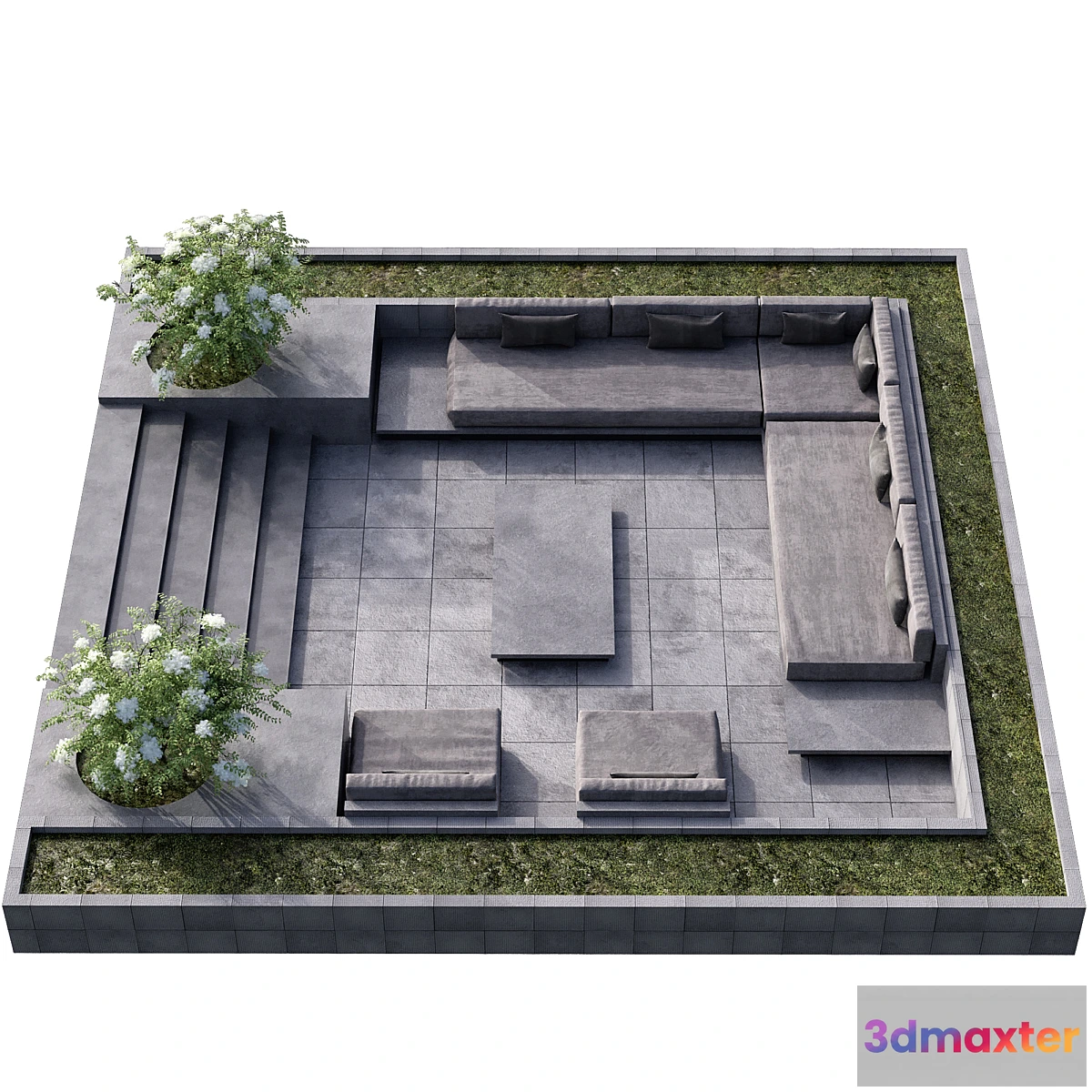 1392216 - OUTDOOR SITTING AREA NO14 3D Max