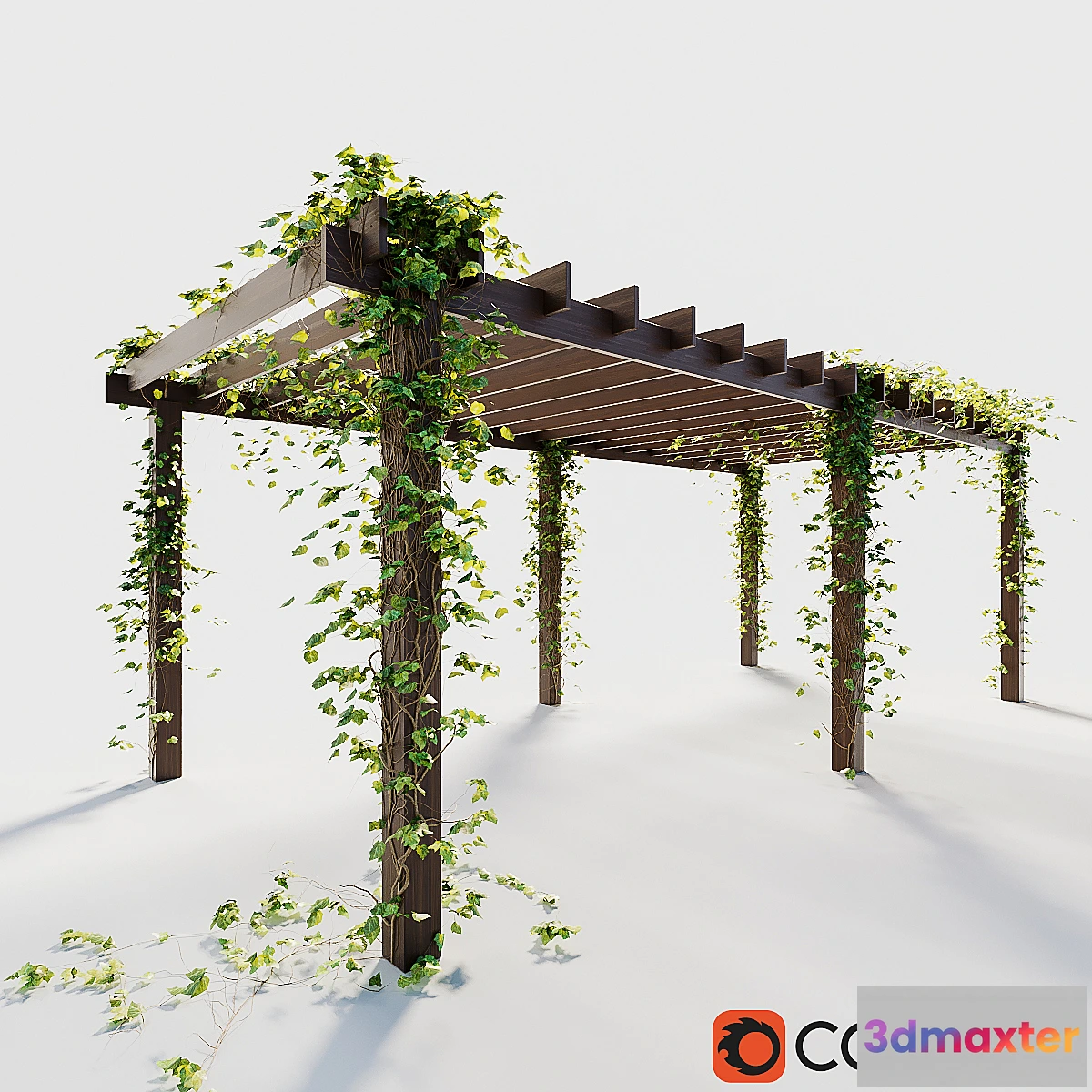 1393208 - Pergola with ivy 3D Max