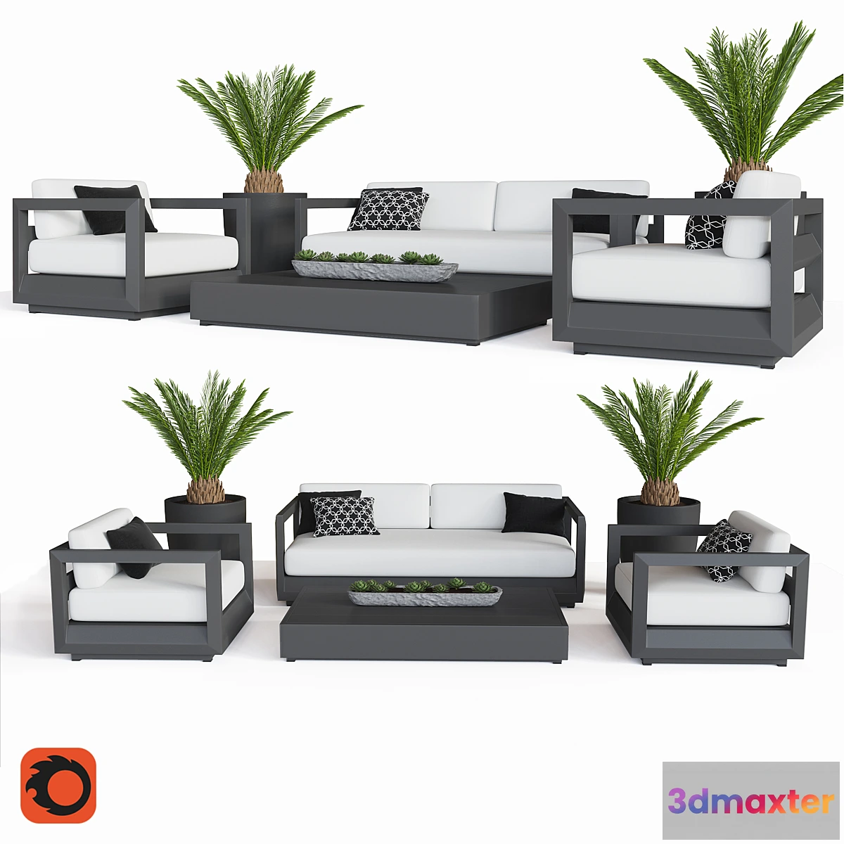 1393636 - PALOMA ALUMINUM 3D Max