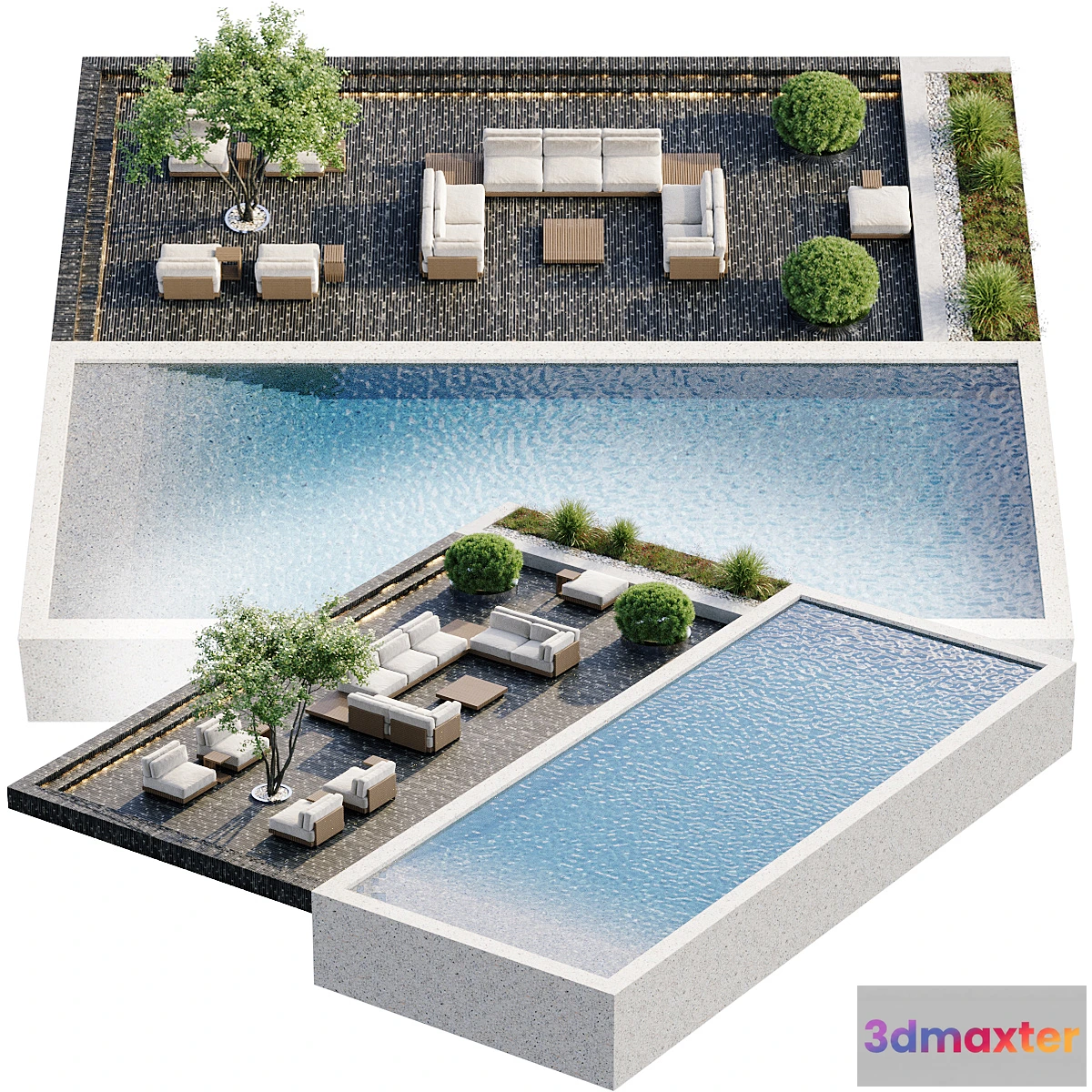 1394000 - Swimming pool (13.6-16m) 3D Max