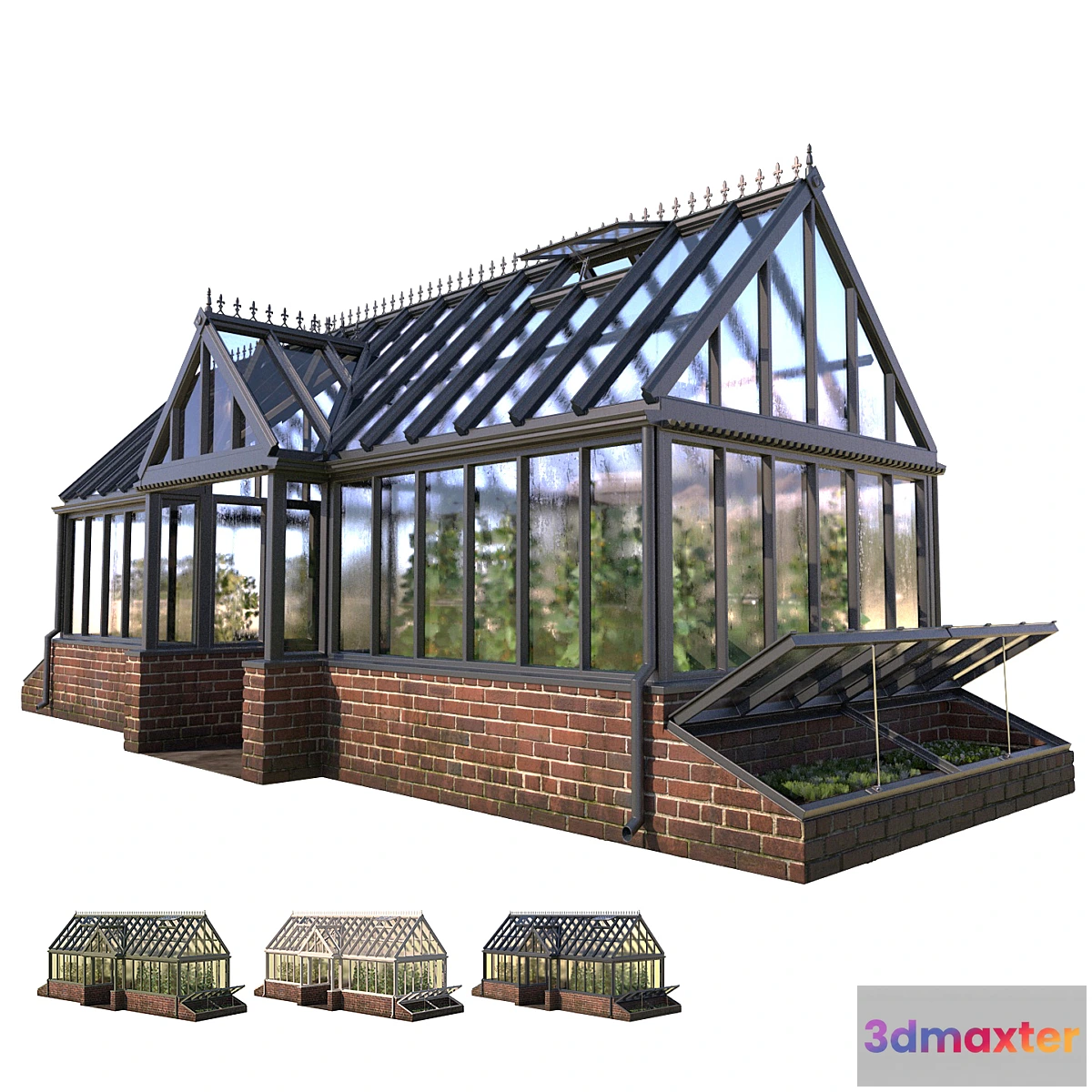 1394786 - English greenhouse TOTLAND 1 3D Max