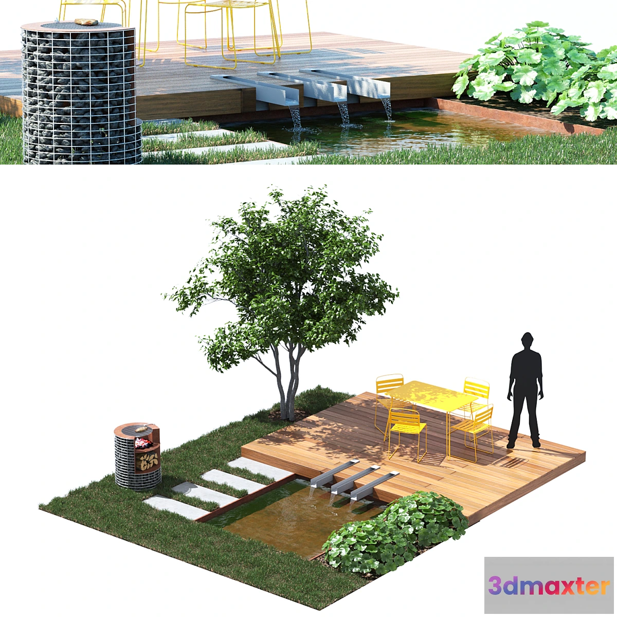 1395364 - Recreation Area  Patiento 3D Max