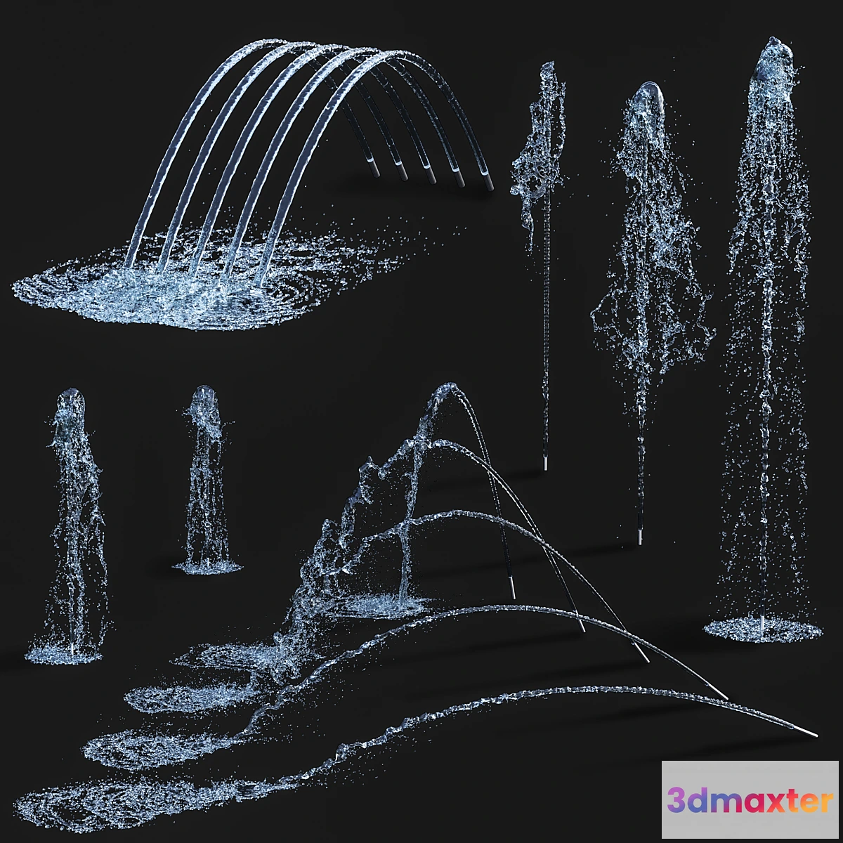 1396506 - Water Collection 9 3D Max