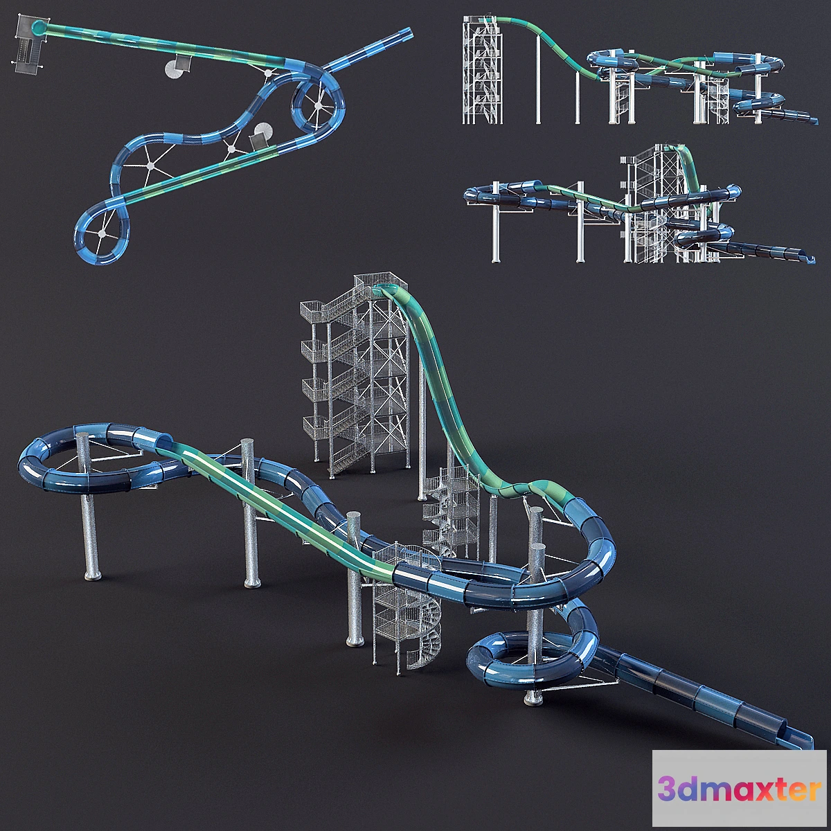 1397430 - Water amusement 3D Max