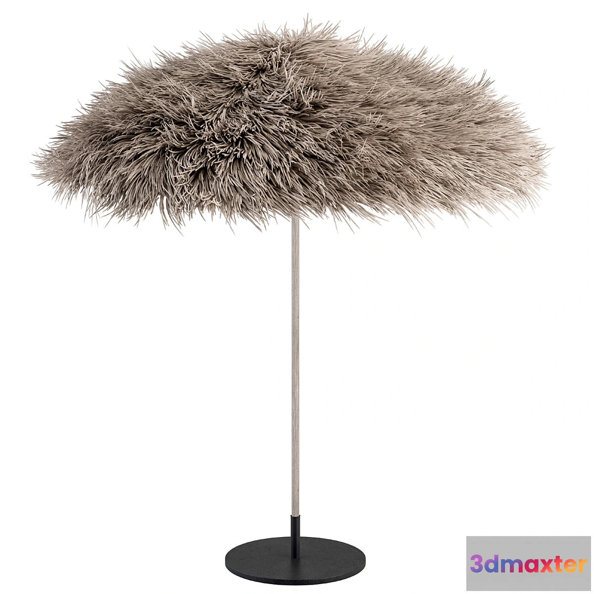1397648 - Thatch Umbrella With Palm Leaf 01 3D Max