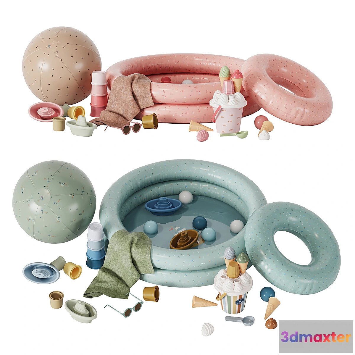1398078 - children decor set 10 3D Max