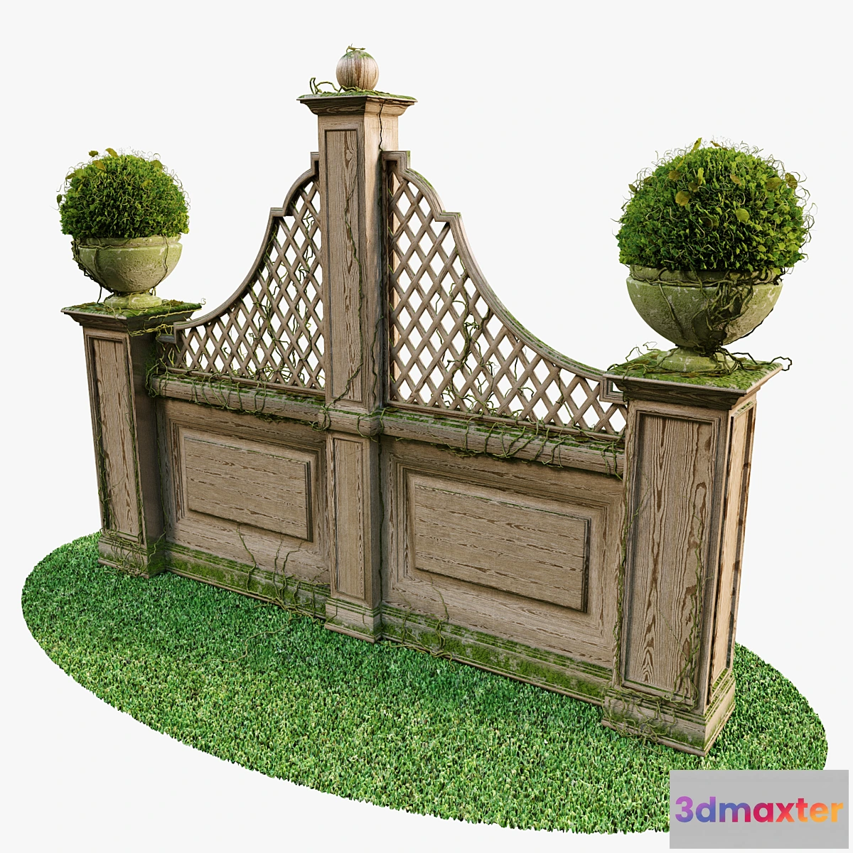 1398378 - Pergola with a vase _02 3D Max