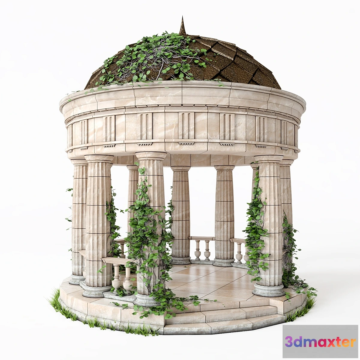 1398860 - Rotunda classical (antique) V2 3D Max