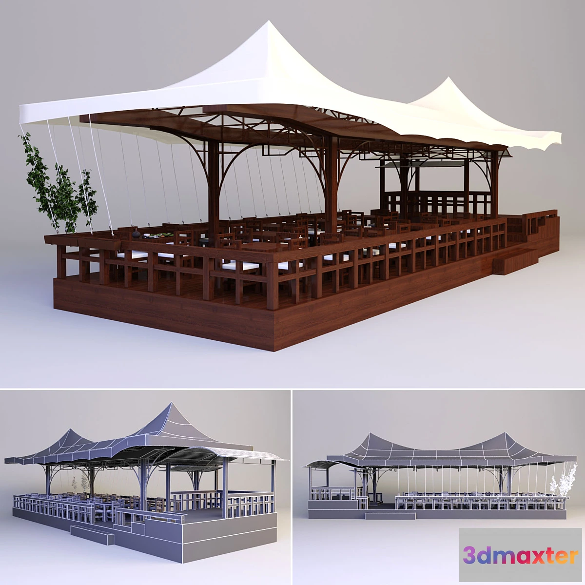 1399716 - Summer Cafe 3D Max