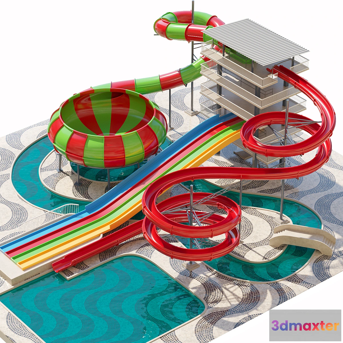1399910 - Aquapark 3D Max