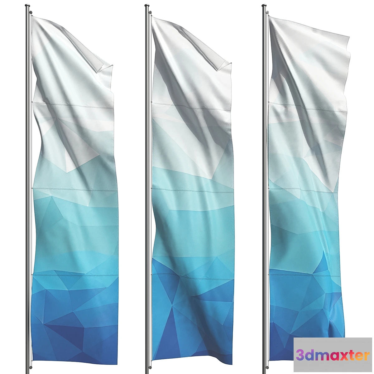 1401334 - flag set5 3D Max