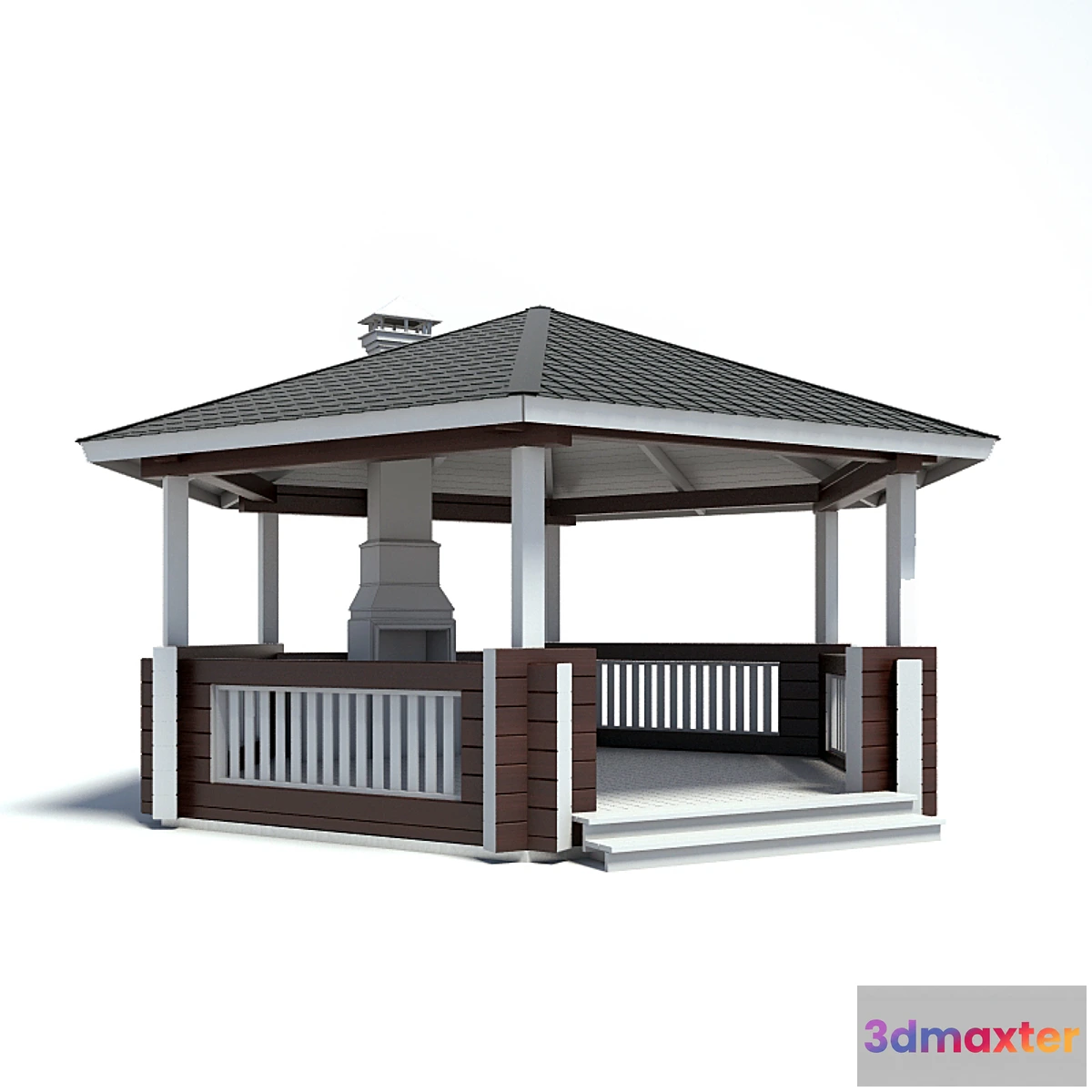 1403186 - Gazebo number 5 3D Max