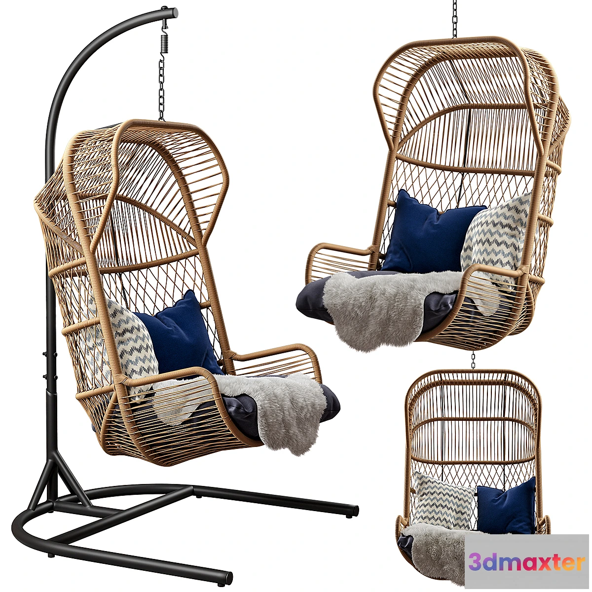 1404394 - Made _ Lyra Garden (Hanging Chair) 3D Max