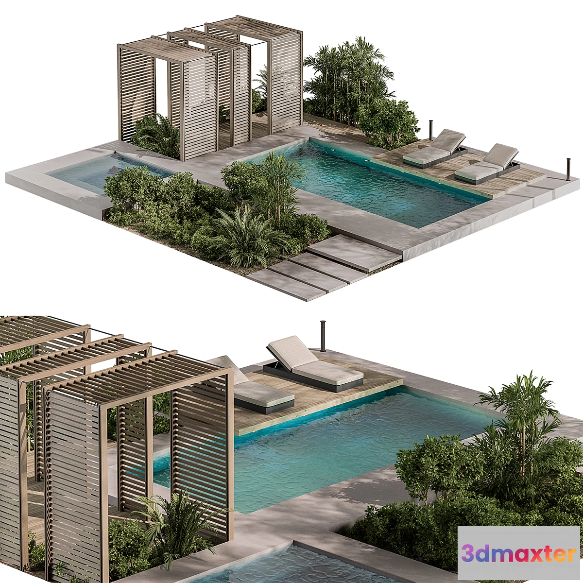 1404532 - Landscape Furniture Backyard 80 3D Max