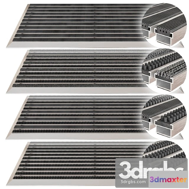 907014 - Aluminum dirt grates