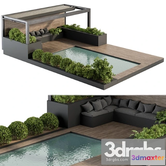 907066 - Backyard And Landscape Furniture With Pool 03