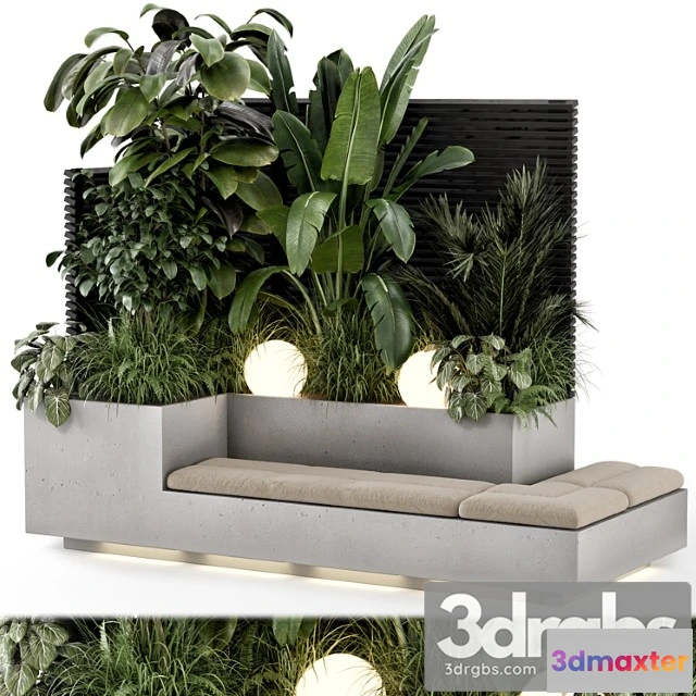 907072 - Backyard And Landscape Set Bush And Tree Set 1210