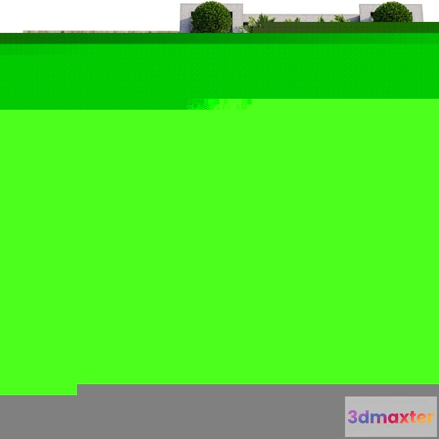 907074 - Backyard and landscape with pool 12