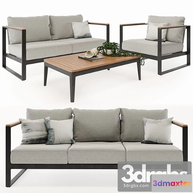 907082 - Barcelona outdoor sofa