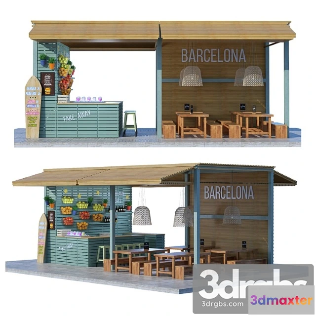 907088 - Beach Bar Barcelona