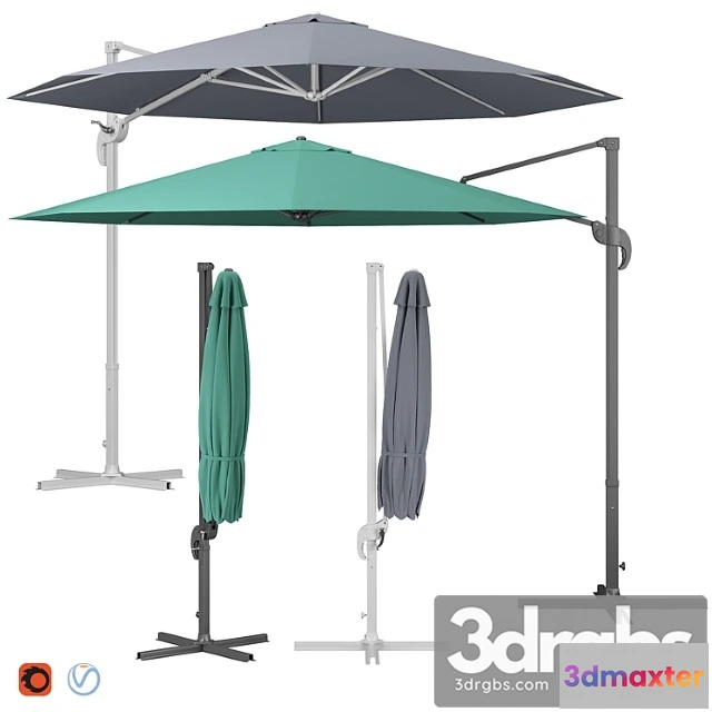 907128 - Cantilever octagonal parasol