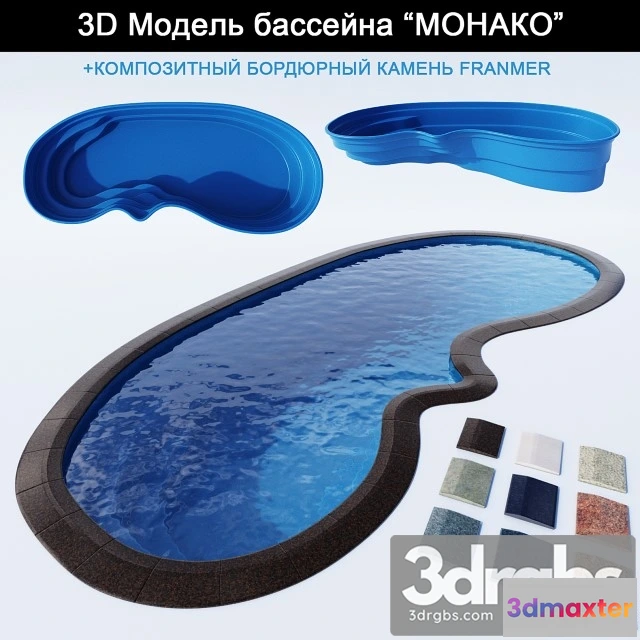 907164 - Composite Pool Monaco