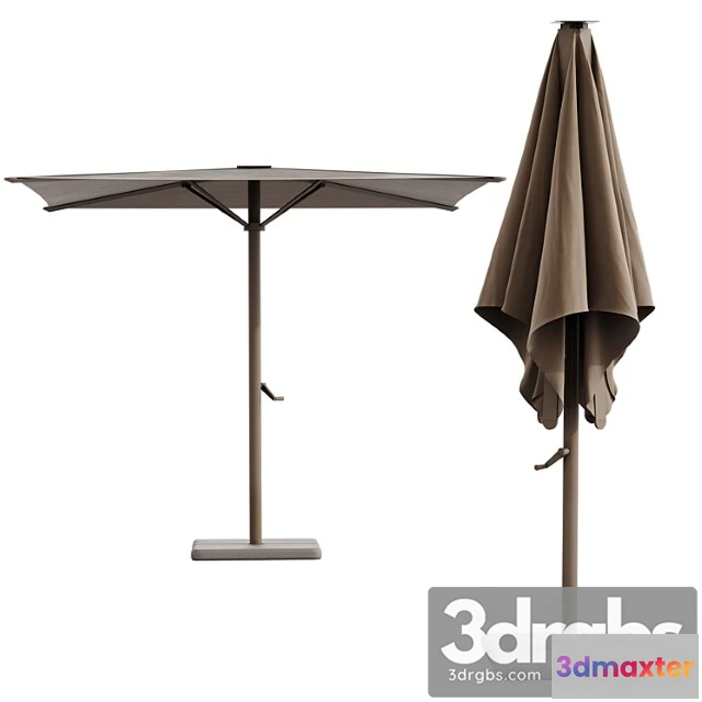 907246 - Gandiablasco Bali Folding Parasol Corona7 Vray