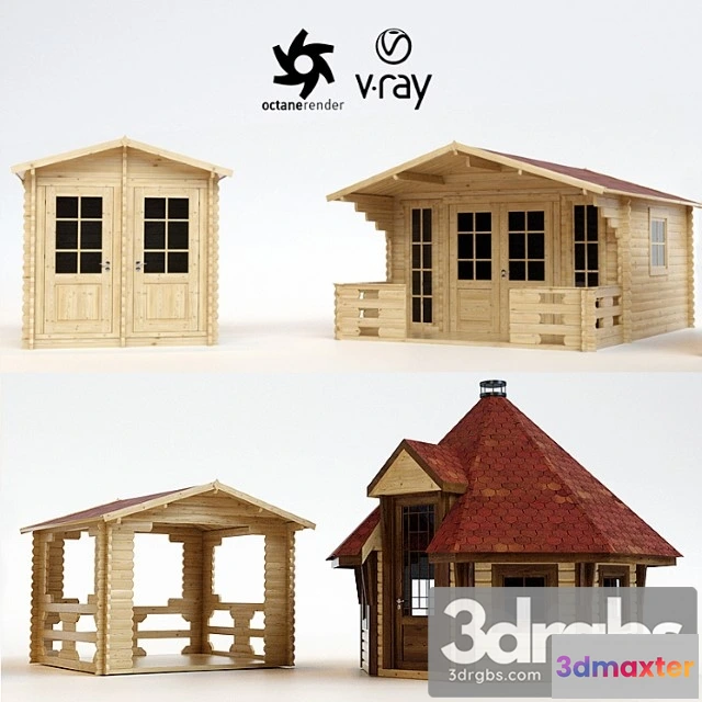 907268 - Garden Houses From The Decking