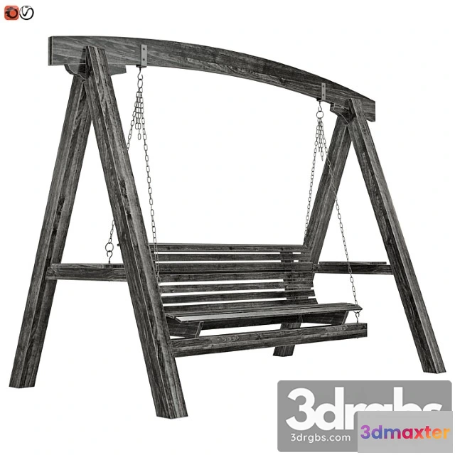 907286 - Garden Swing Made Of Wood 2