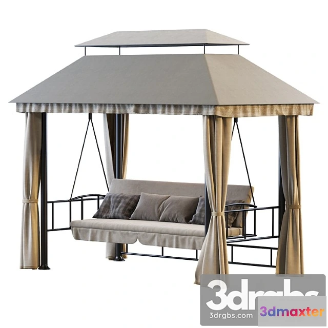 907296 - Garden Swing With A Tent Art138