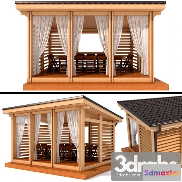 907312 - Gazebo In Modern Style 2