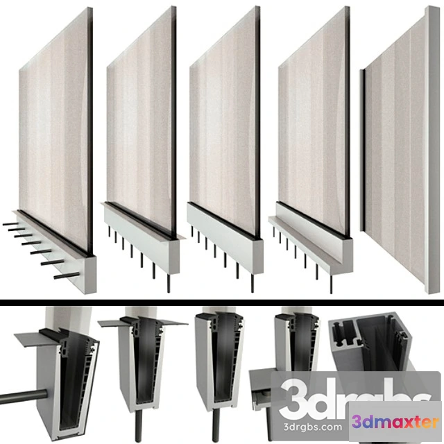 907334 - Glass Railing Handrails