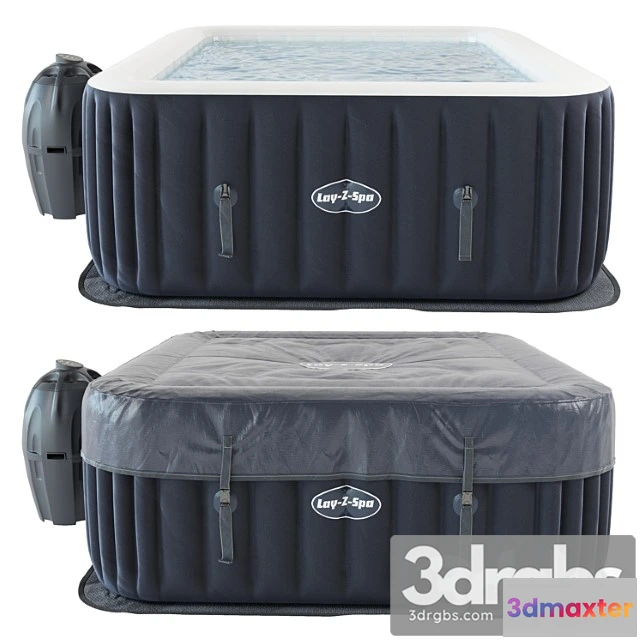 907358 - Inflatable pool lay z spa square