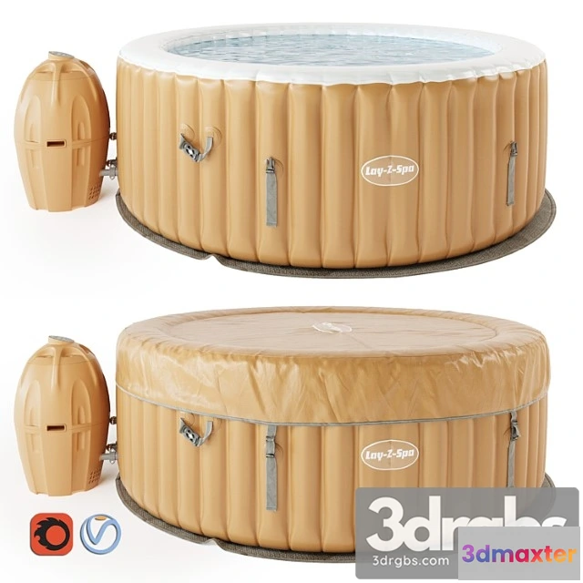 907360 - Inflatable pool lay z spa