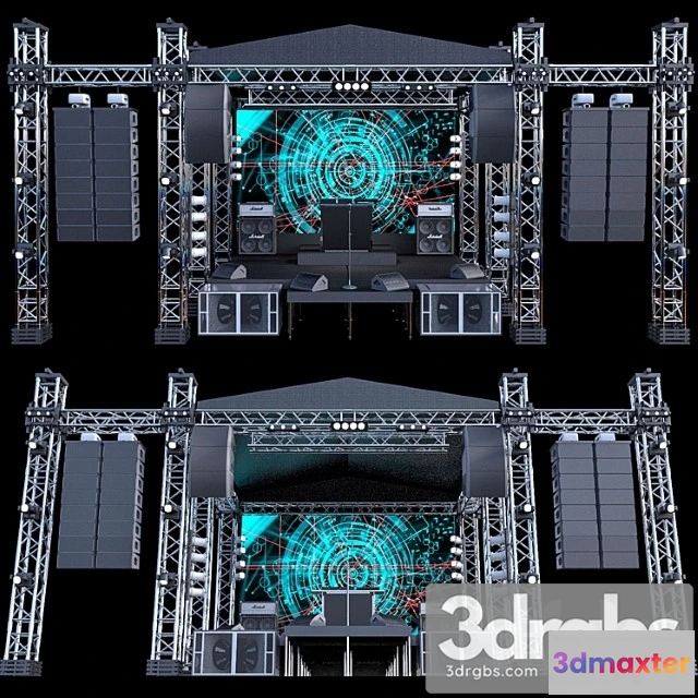 907372 - Jc Mini Concert Stage