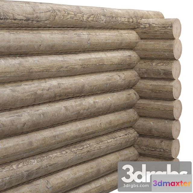 907422 - Log Log With Jute Rope