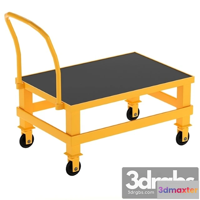 907428 - Manual platform trolley