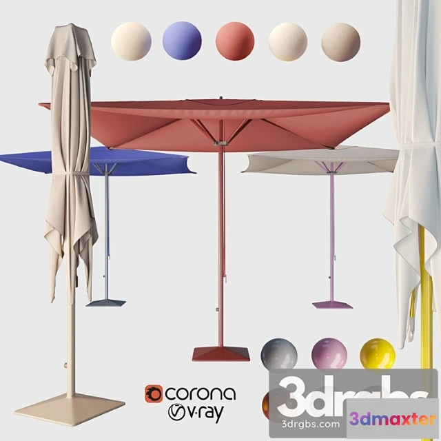 907456 - Meteo Telescopic Parasol 300