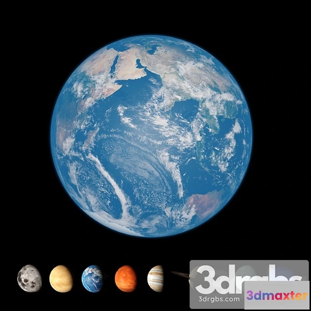 907466 - Model Of The Solar System