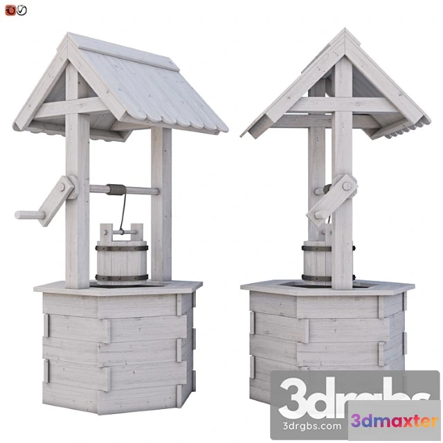 907486 - Ornamental Garden Well 04